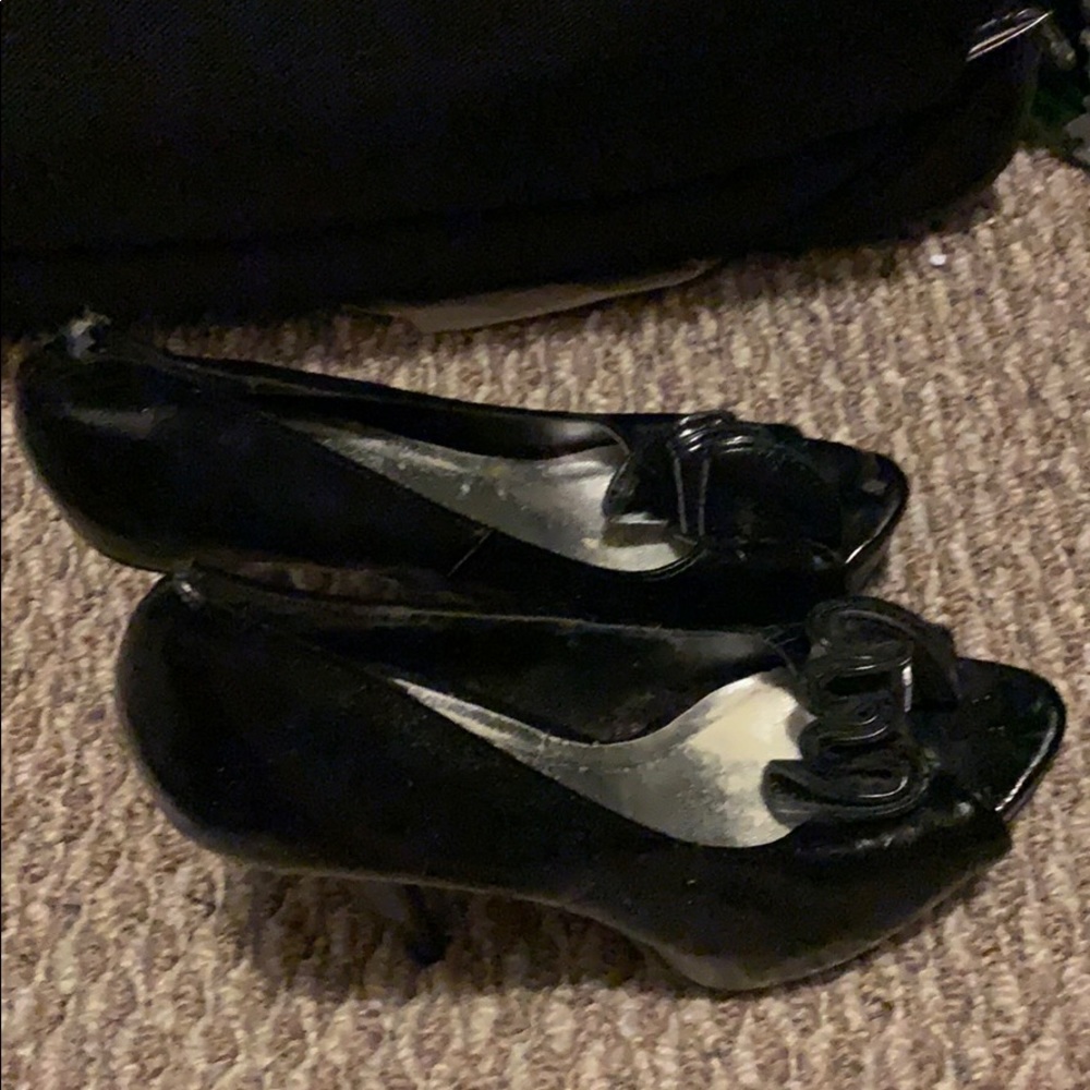 Black heels
